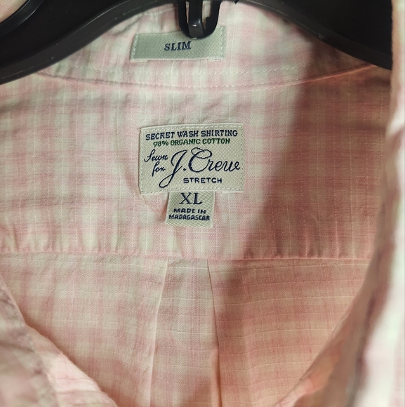 J. Crew Other - J. Crew Stretch Men's Pink Slim Button-down Casual Shirt